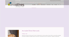 Desktop Screenshot of anaolives.com